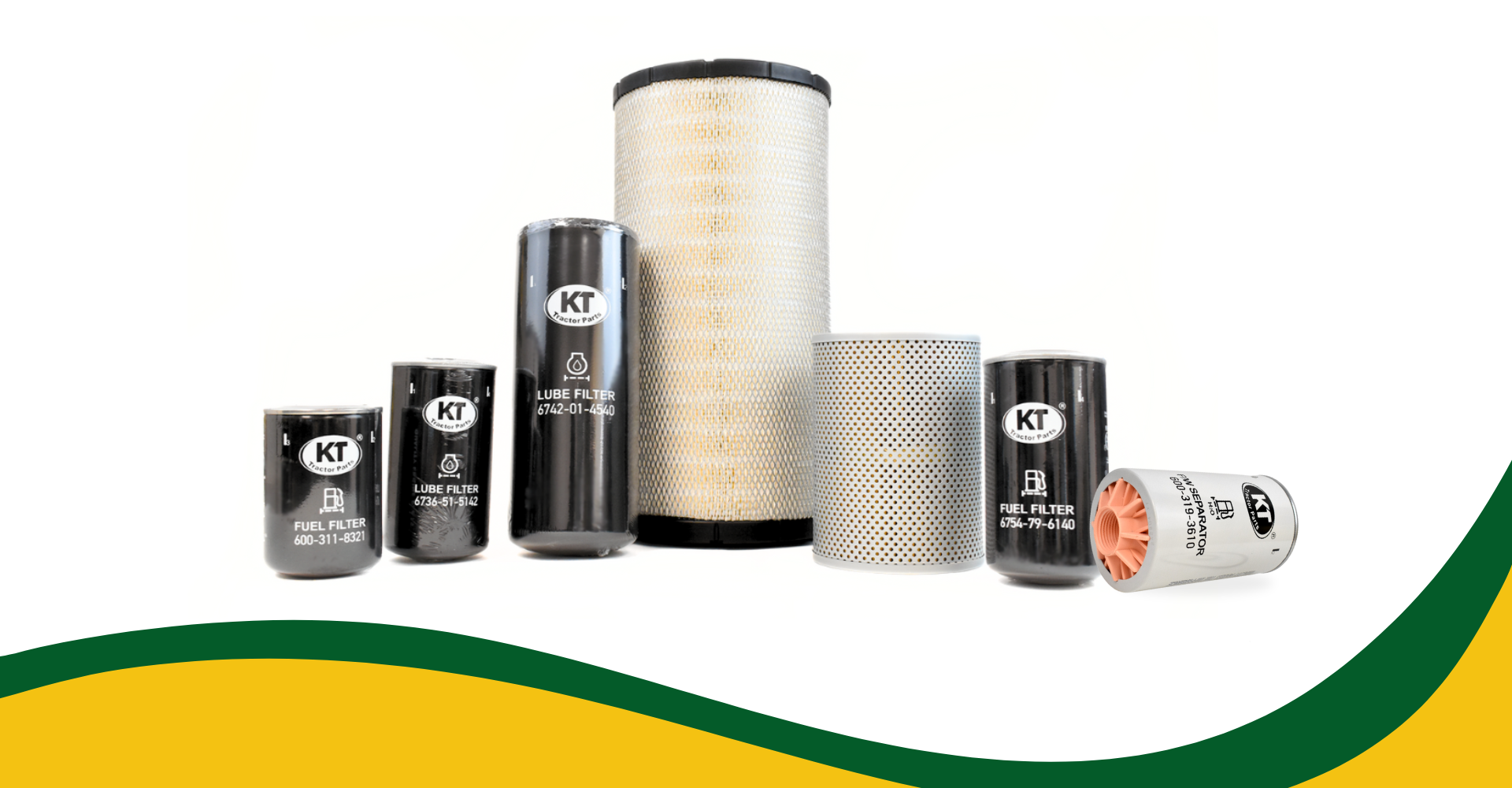 KT Replacement Filters for Komatsu® and Cummins®